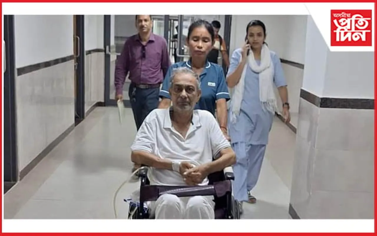 সুস্থ হৈ GMCHৰ পৰা ঘৰলৈ উভতিল প্ৰবীণ সাংবাদিক হাইদৰ হুছেইন...